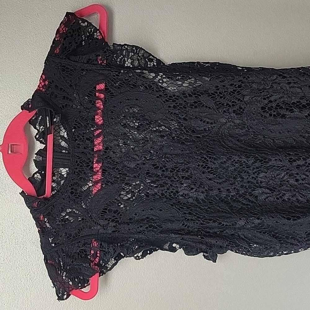 Mossimo Black Lace Dress, sz S